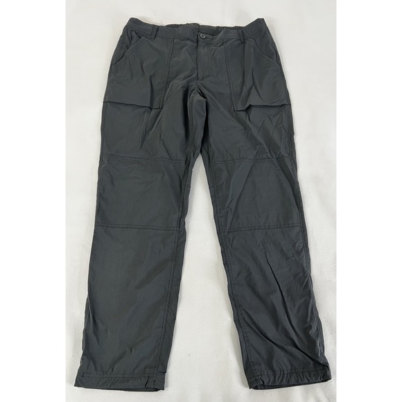 REI Co-Op Pants Women's 16 Black Savanna Trails Elastic Waist Outdoor Hiking - Picture 1 of 12